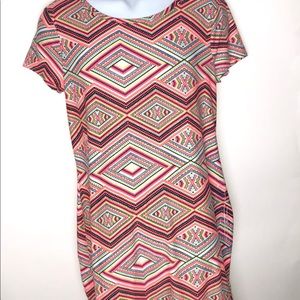 Bobbie‎ Brooks Geo Bodycon Mini Dress XL